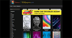 Desktop Screenshot of nexus5wallpapers.com